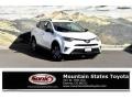 2018 Super White Toyota RAV4 LE  photo #1