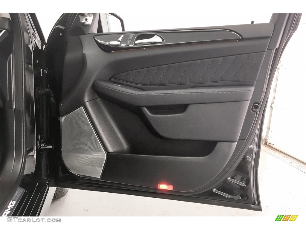 2018 Mercedes-Benz GLE 43 AMG 4Matic Black Pearl Door Panel Photo #125496752