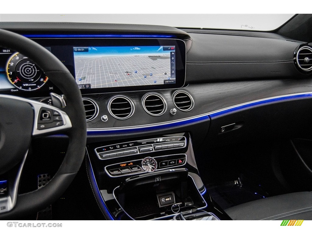 2018 E AMG 63 S 4Matic - Obsidian Black Metallic / Black photo #5