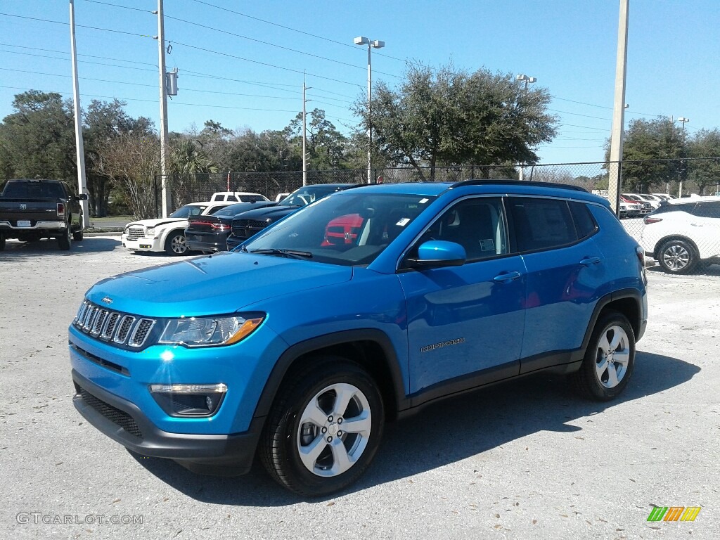 Laser Blue Pearl Jeep Compass