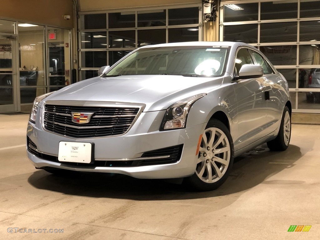 2018 ATS AWD - Silver Moonlight Metallic / Jet Black/Light Platinum photo #8