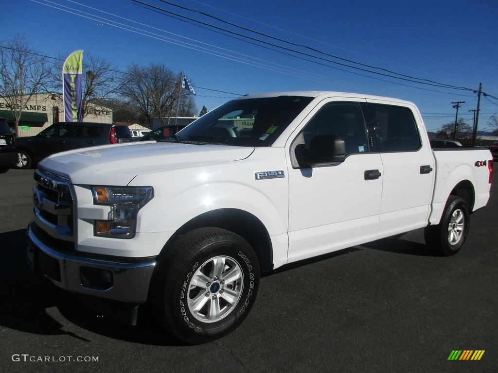 Oxford White 2017 Ford F150 XLT SuperCrew 4x4 Exterior Photo #125500298