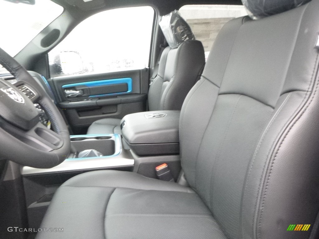 2018 1500 Sport Crew Cab 4x4 - Hydro Blue Pearl / Black photo #13
