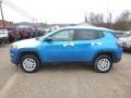2018 Laser Blue Pearl Jeep Compass Sport 4x4  photo #2