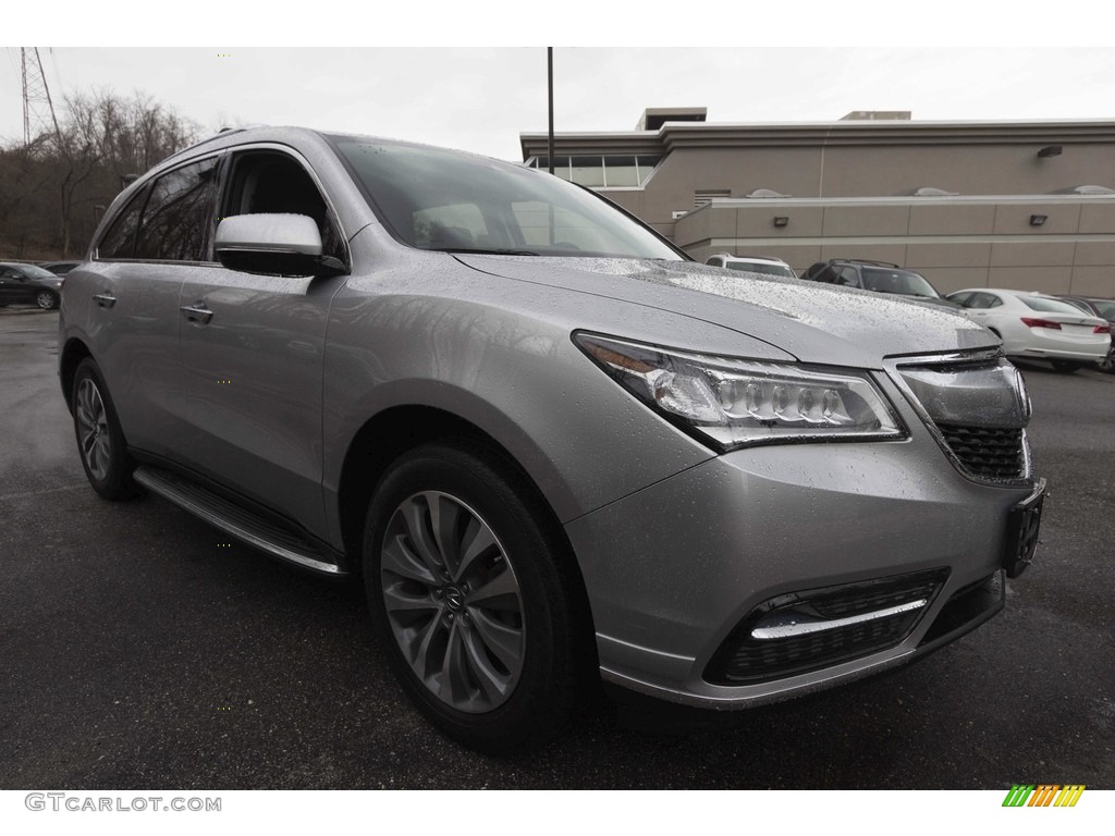 2014 MDX SH-AWD Technology - Silver Moon / Ebony photo #7