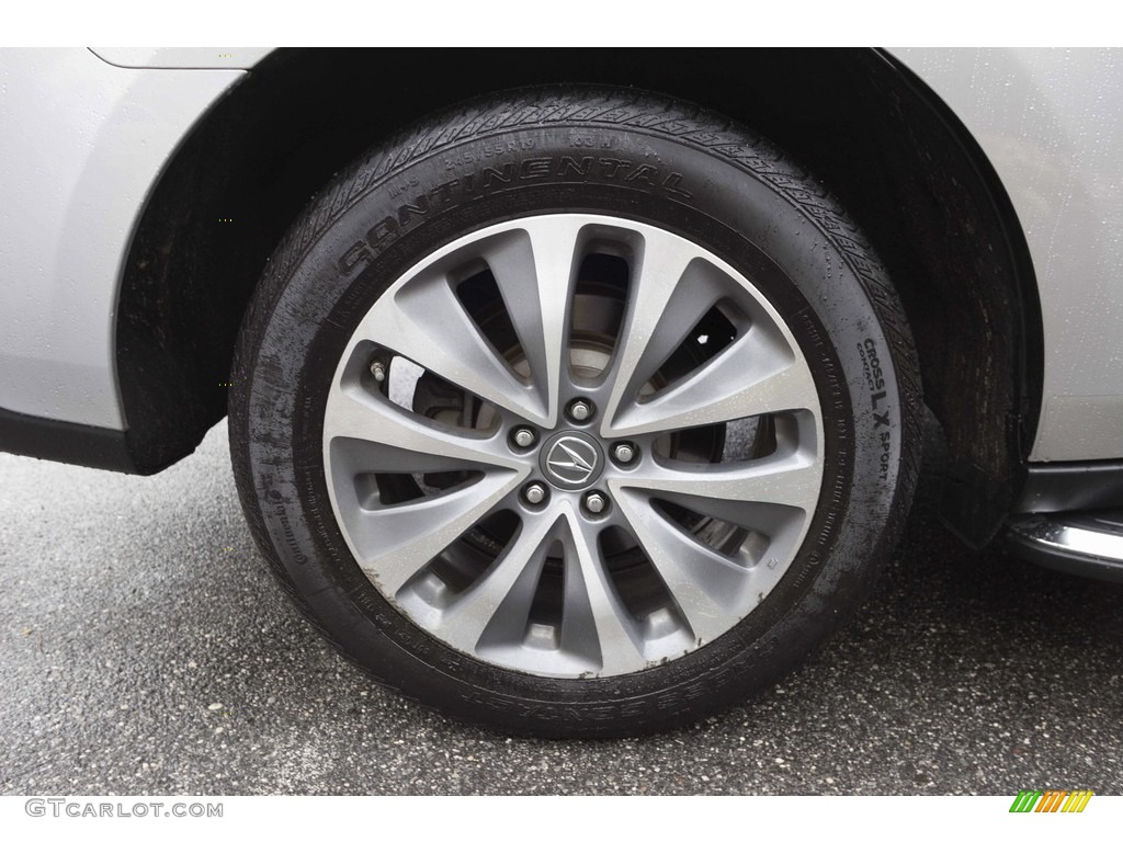2014 MDX SH-AWD Technology - Silver Moon / Ebony photo #12