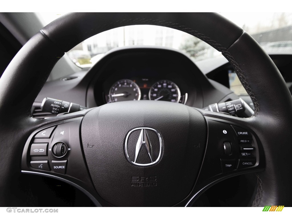 2014 MDX SH-AWD Technology - Silver Moon / Ebony photo #25