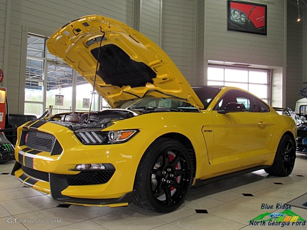 Triple Yellow Ford Mustang