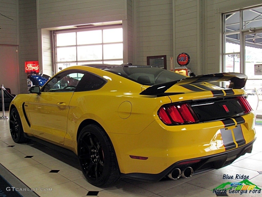 2017 Mustang Shelby GT350R - Triple Yellow / Ebony Recaro Sport Seats photo #4