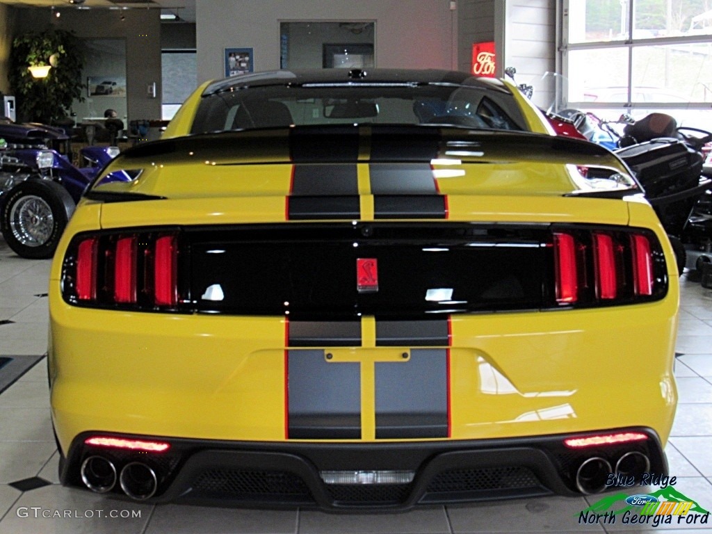 2017 Mustang Shelby GT350R - Triple Yellow / Ebony Recaro Sport Seats photo #5