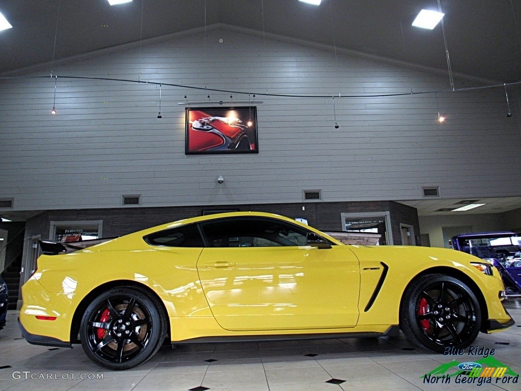 2017 Mustang Shelby GT350R - Triple Yellow / Ebony Recaro Sport Seats photo #7