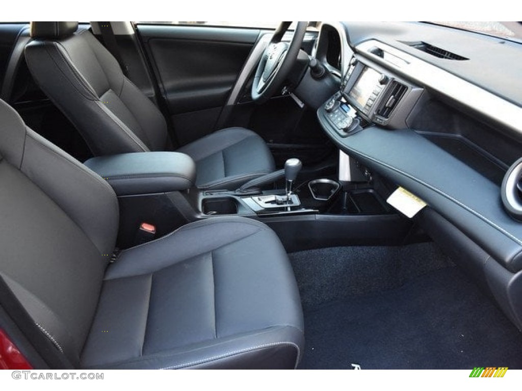 2018 RAV4 Limited AWD - Ruby Flare Pearl / Black photo #12