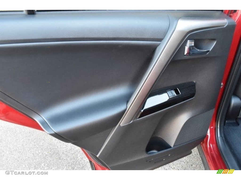 2018 RAV4 Limited AWD - Ruby Flare Pearl / Black photo #21