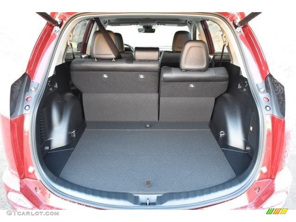 2018 RAV4 Limited AWD - Ruby Flare Pearl / Black photo #24
