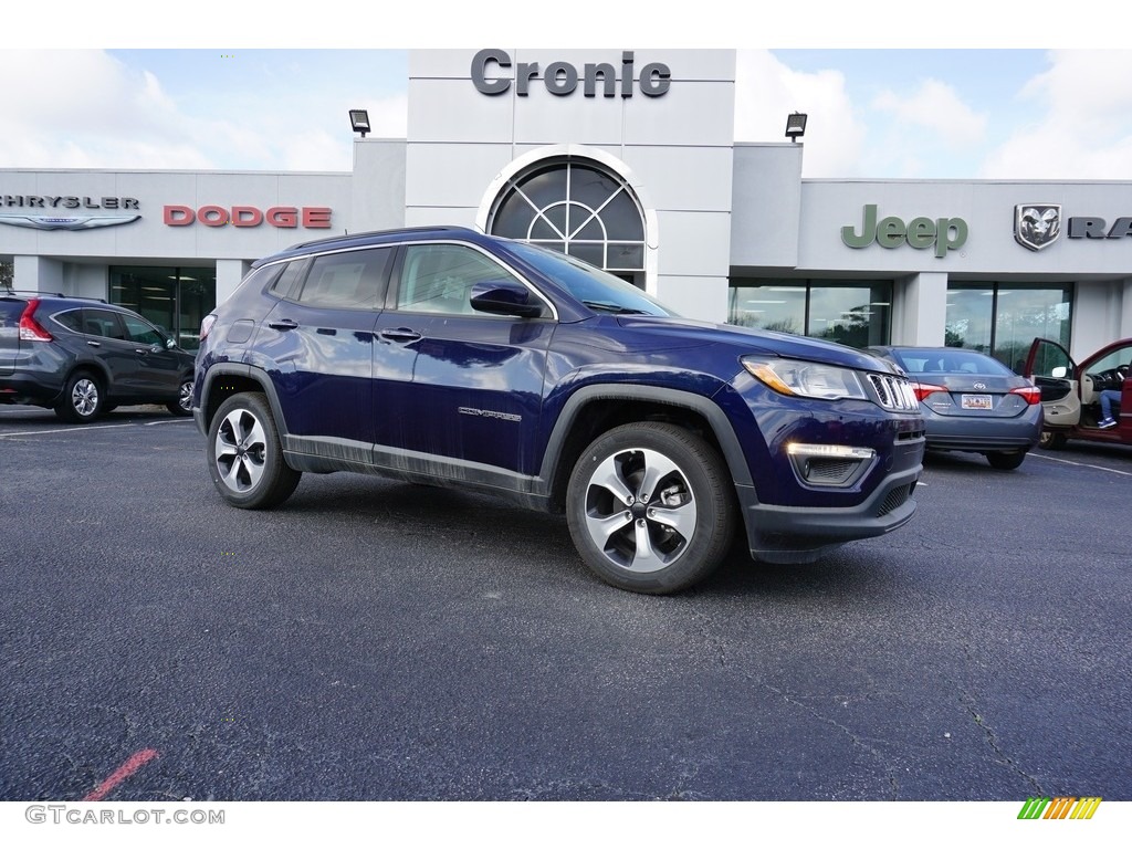 2018 Compass Latitude - Jazz Blue Pearl / Black photo #1