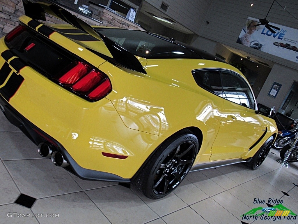 2017 Mustang Shelby GT350R - Triple Yellow / Ebony Recaro Sport Seats photo #32