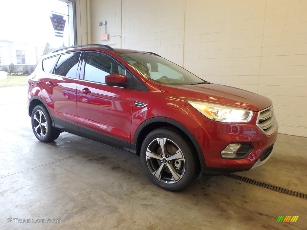 Ruby Red 2018 Ford Escape SEL 4WD Exterior Photo #125504924