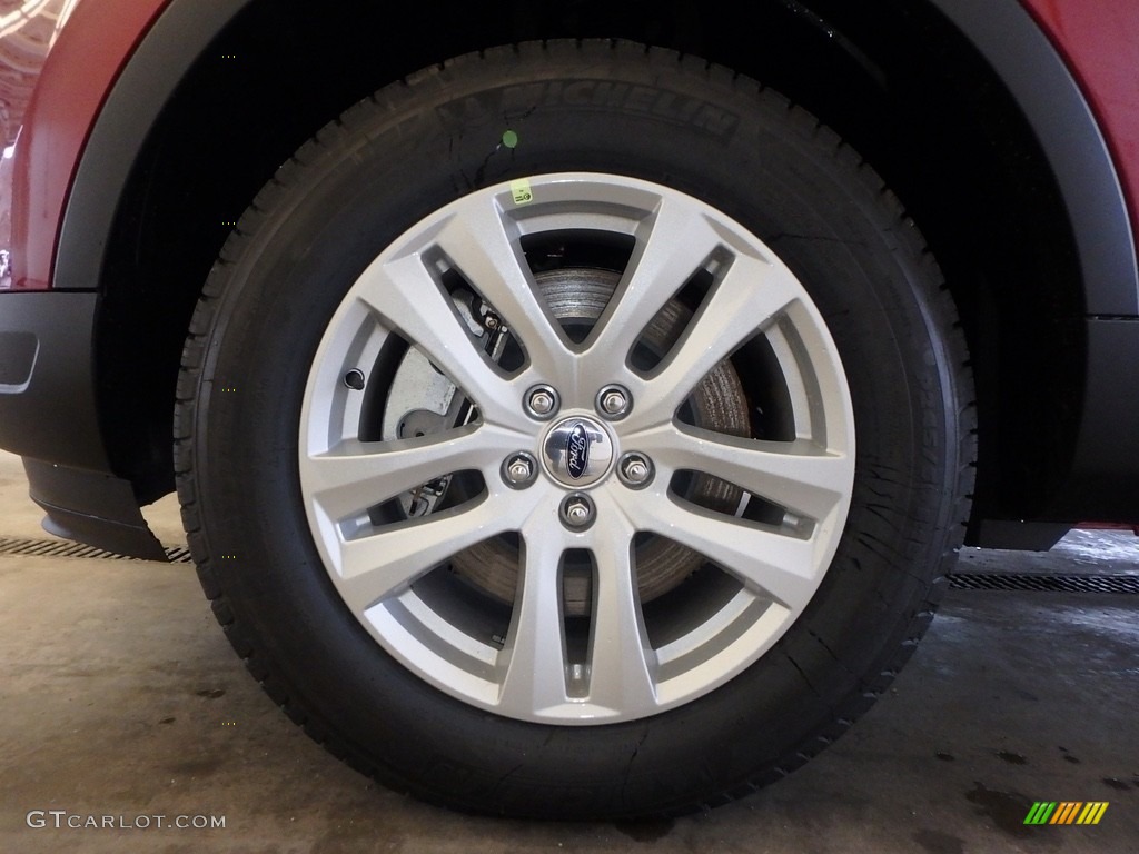 2018 Explorer XLT 4WD - Ruby Red / Ebony Black photo #5