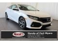 2018 White Orchid Pearl Honda Civic Si Coupe  photo #1