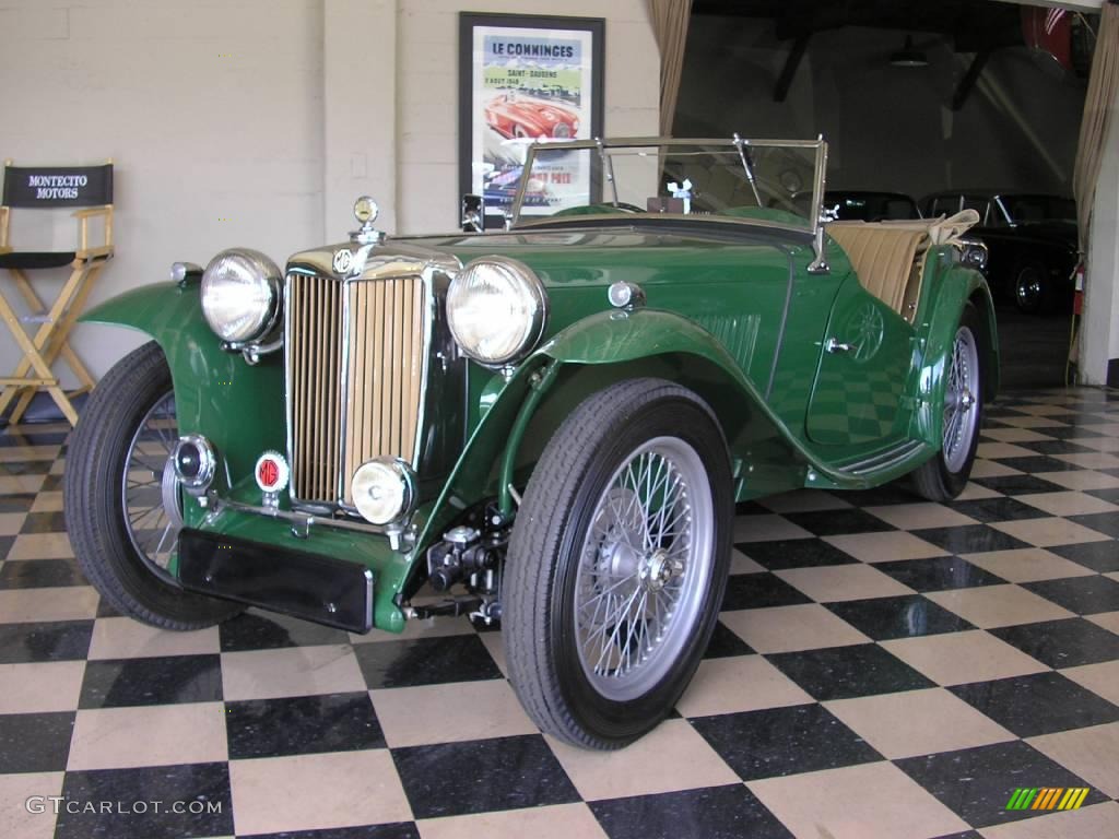 Green 1948 MG TC Roadster Exterior Photo #12550796