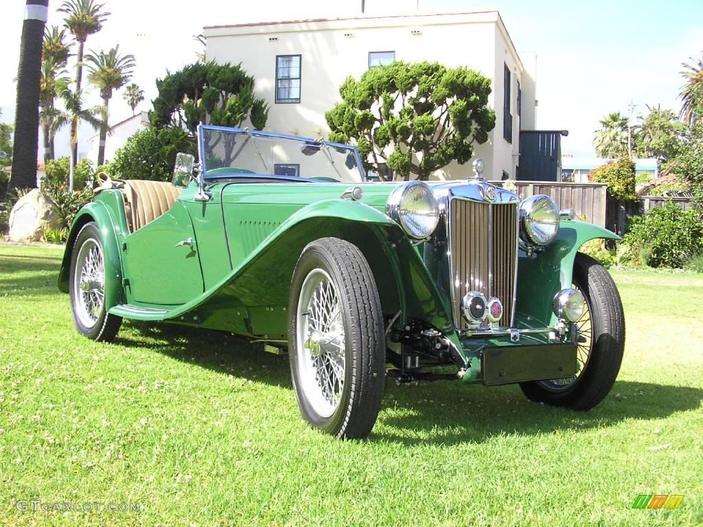 Green 1948 MG TC Roadster Exterior Photo #12550801