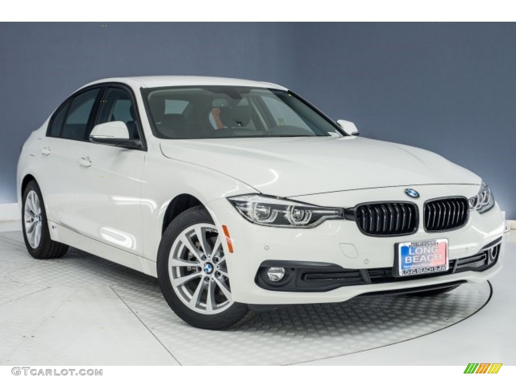 2018 3 Series 320i Sedan - Alpine White / Black photo #11