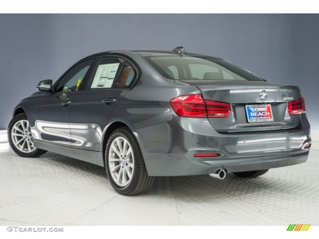 2018 3 Series 320i Sedan - Mineral Grey Metallic / Black photo #4