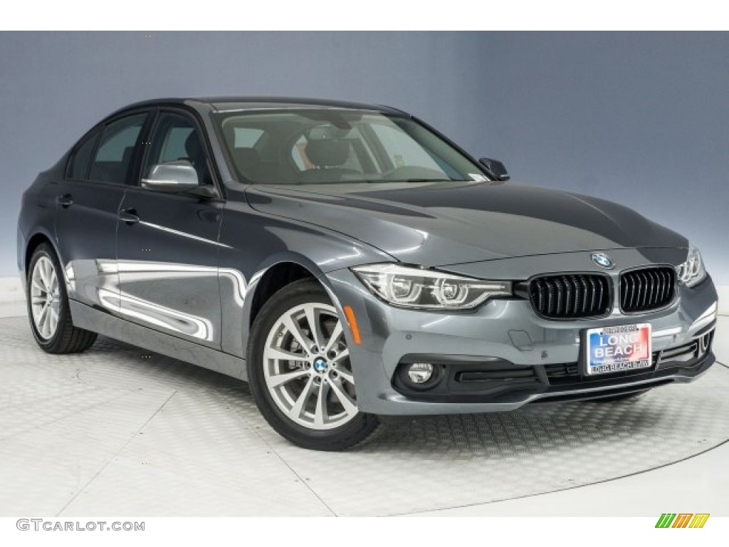 2018 3 Series 320i Sedan - Mineral Grey Metallic / Black photo #11