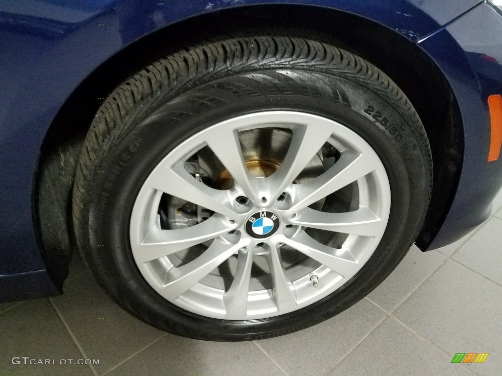 2018 3 Series 320i xDrive Sedan - Mediterranean Blue Metallic / Venetian Beige photo #26