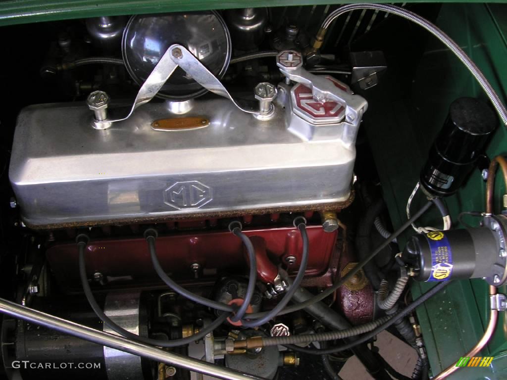 1948 MG TC Roadster 1250 cc XPAG OHV 8-Valve 4 Cylinder Engine Photo #12551087