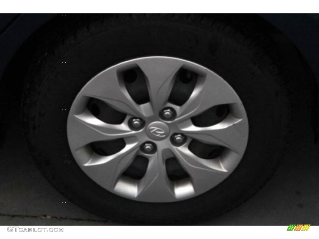 2016 Accent SE Sedan - Pacific Blue / Gray photo #5