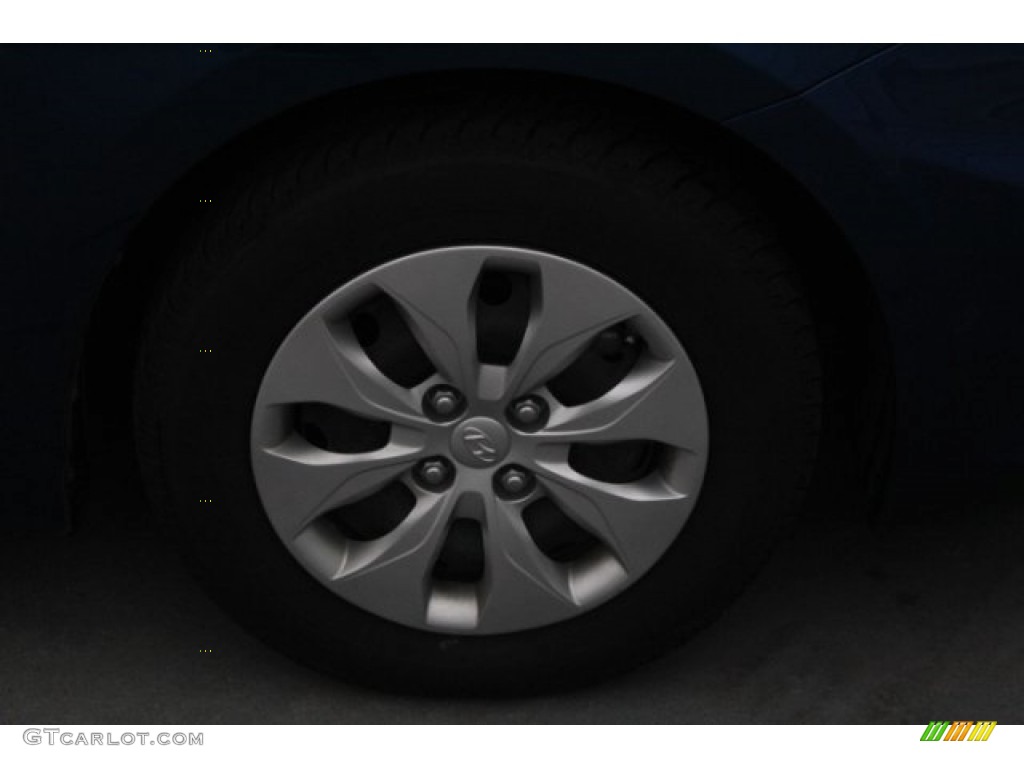 2016 Accent SE Sedan - Pacific Blue / Gray photo #12