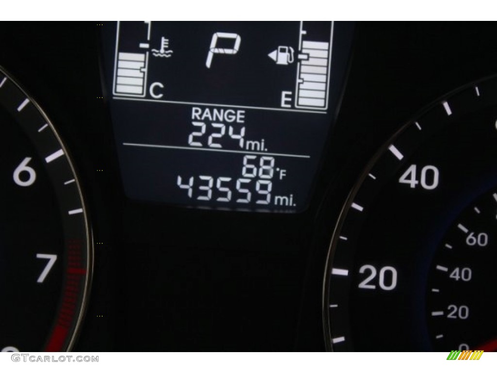 2016 Accent SE Sedan - Pacific Blue / Gray photo #20