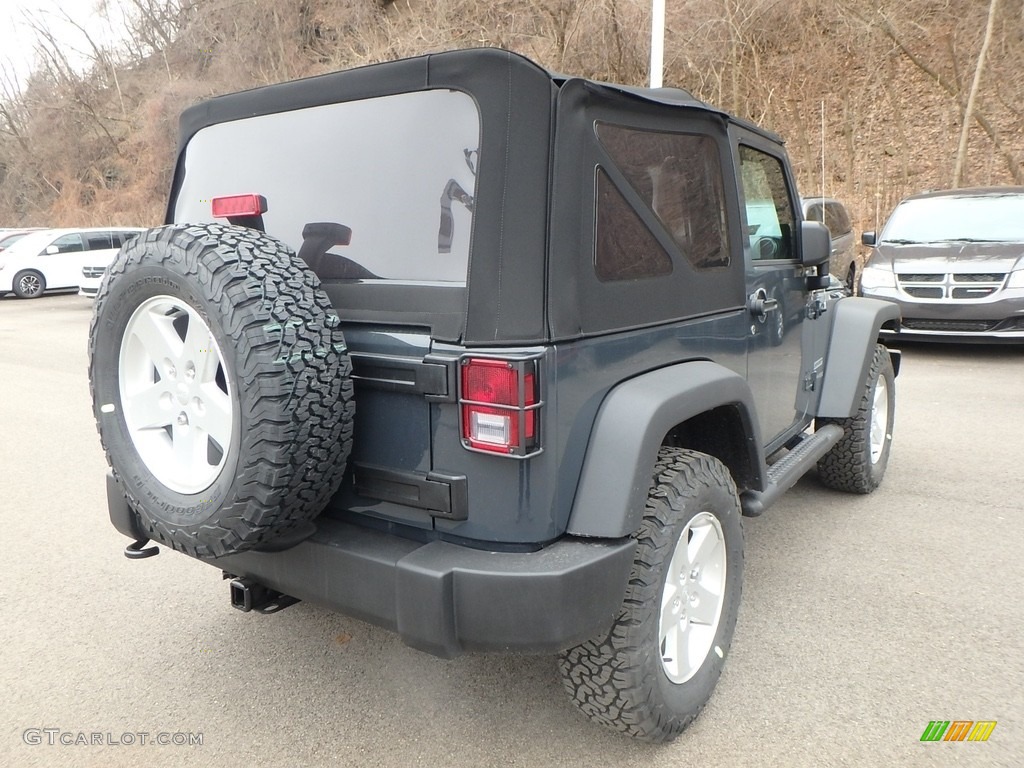 2018 Wrangler Sport 4x4 - Rhino / Black photo #5