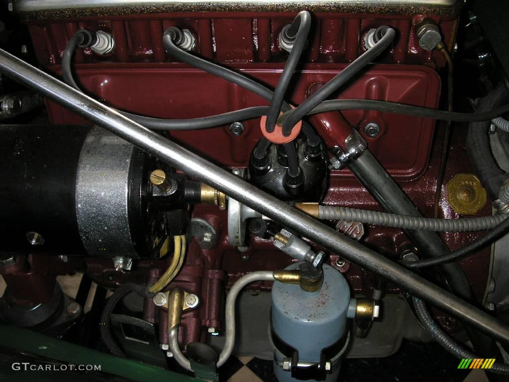 1948 MG TC Roadster 1250 cc XPAG OHV 8-Valve 4 Cylinder Engine Photo #12551157