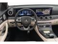 Macchiato Beige/Black 2018 Mercedes-Benz E 43 AMG 4Matic Sedan Dashboard