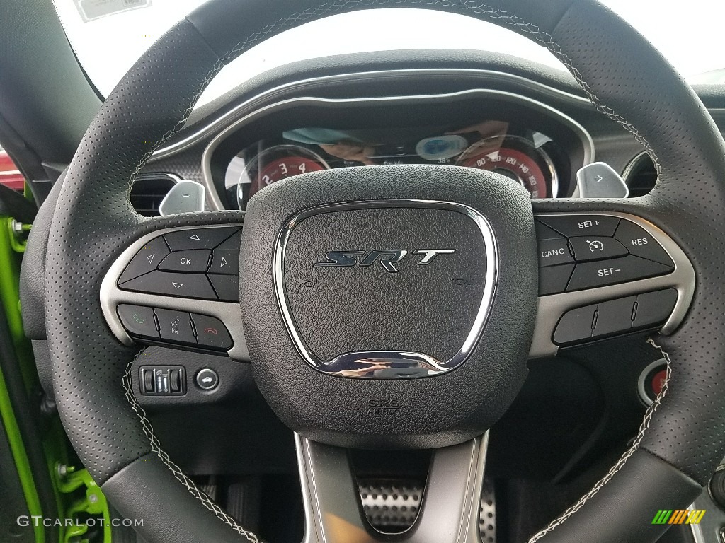 2017 Dodge Challenger SRT Hellcat Steering Wheel Photos