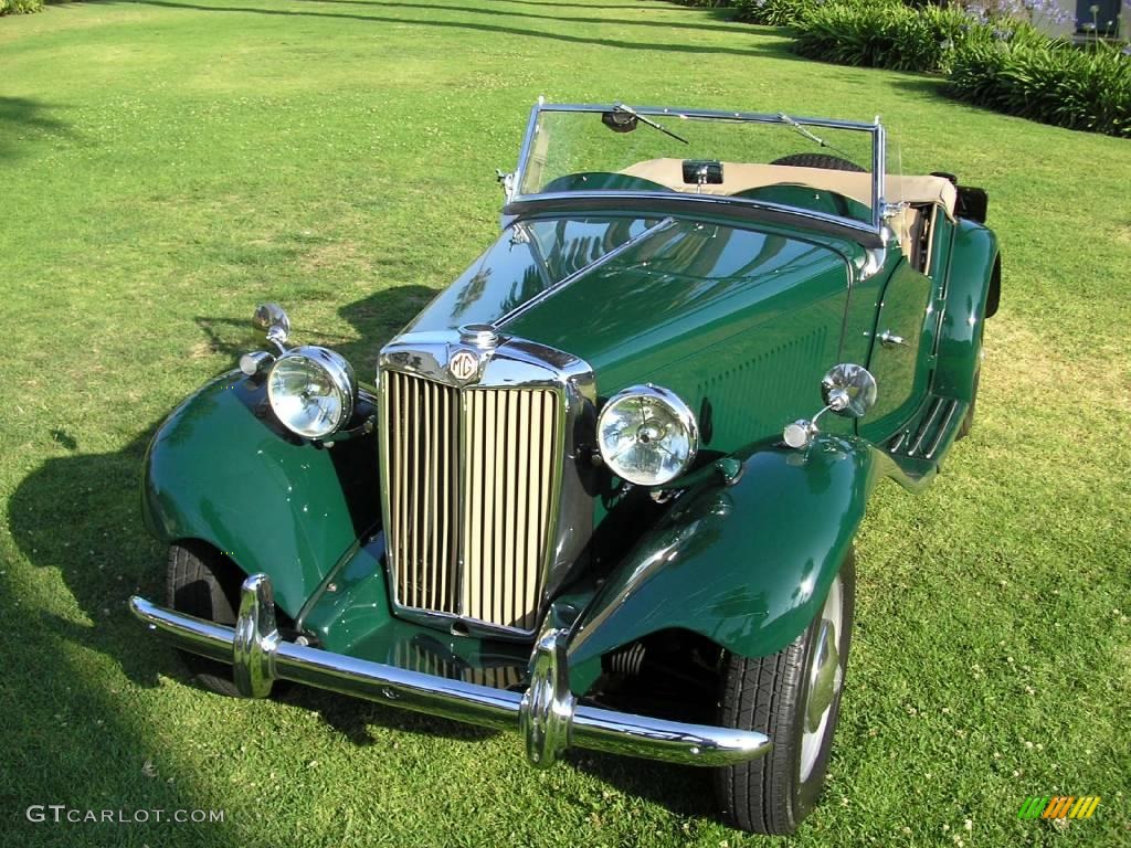 1952 TD Roadster - Green / Tan photo #17