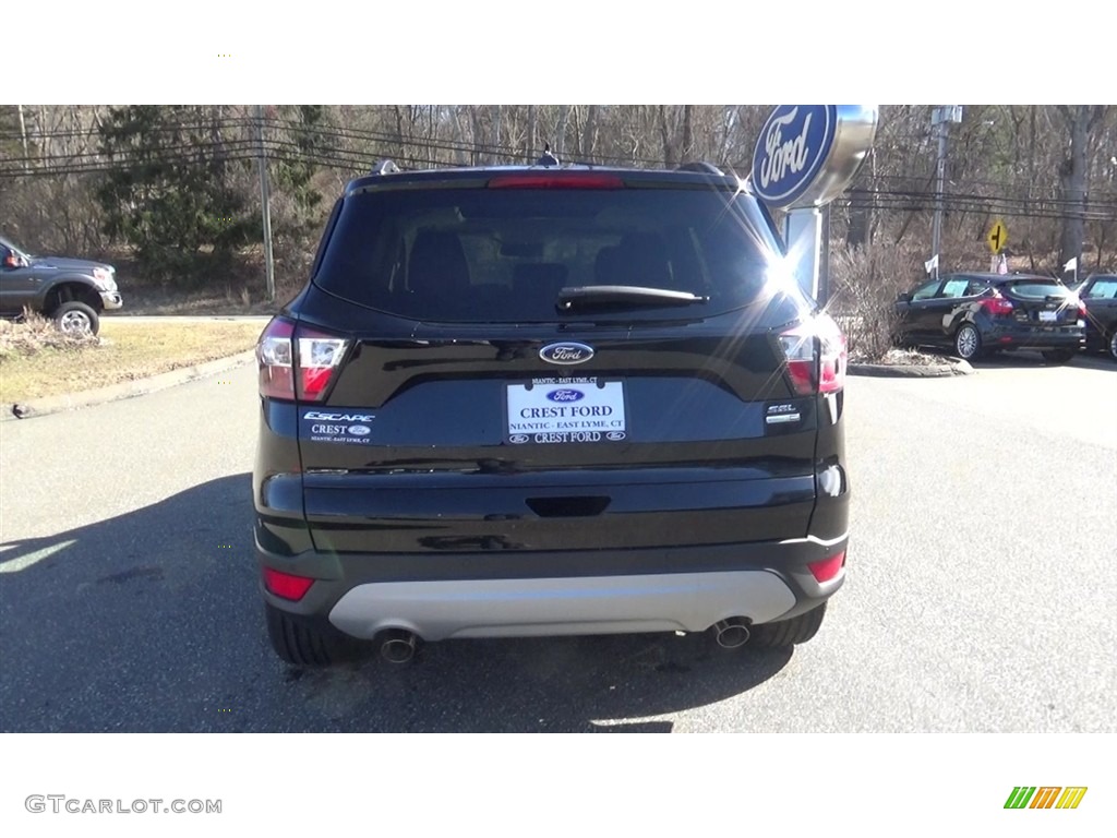 2018 Escape SEL 4WD - Shadow Black / Charcoal Black photo #6