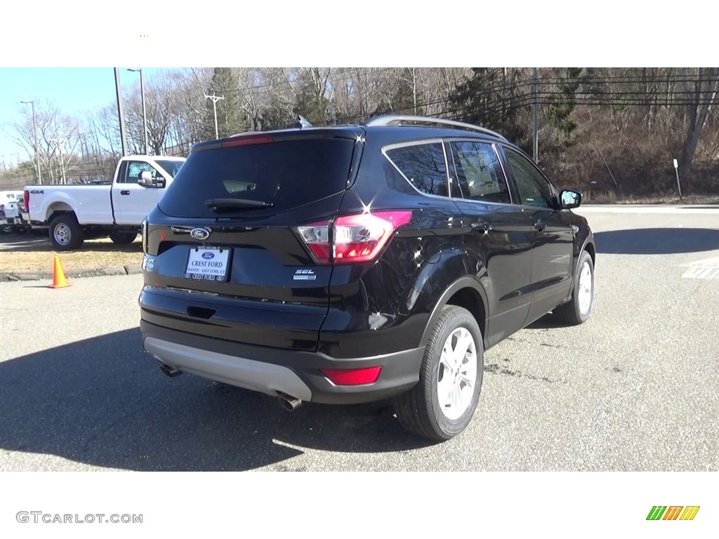 2018 Escape SEL 4WD - Shadow Black / Charcoal Black photo #7