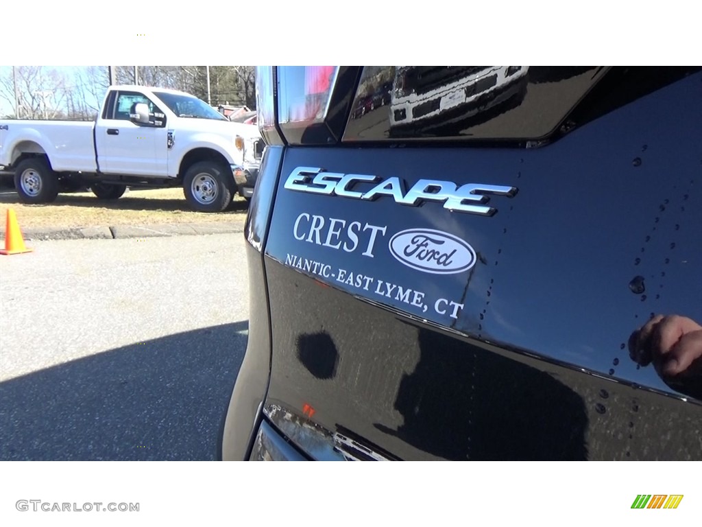 2018 Escape SEL 4WD - Shadow Black / Charcoal Black photo #10