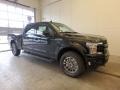 2018 Shadow Black Ford F150 Lariat SuperCrew 4x4  photo #1