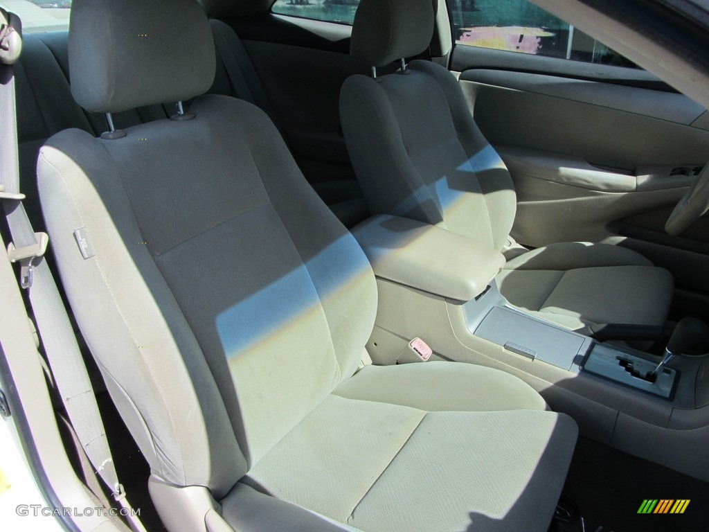 2005 Solara SE V6 Coupe - Arctic Frost Pearl White / Ivory photo #16