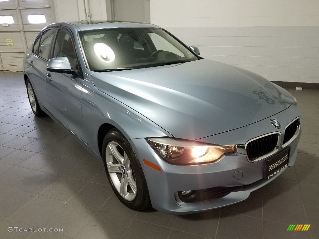 2015 3 Series 328i xDrive Sedan - Liquid Blue Metallic / Black photo #7