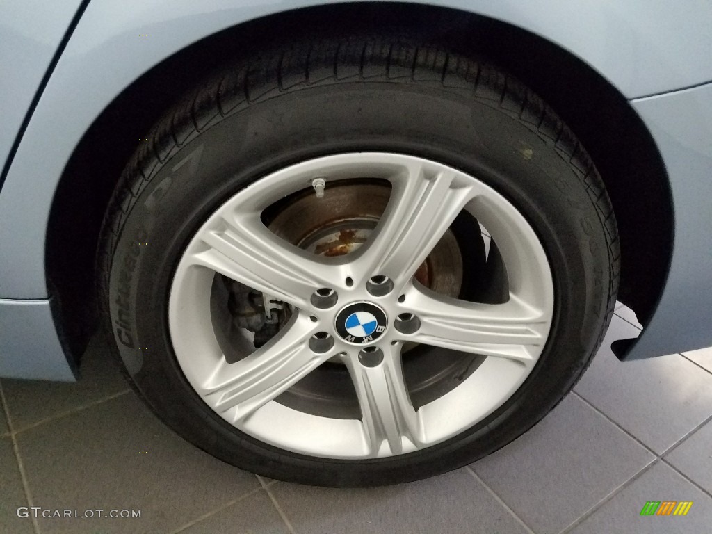 2015 3 Series 328i xDrive Sedan - Liquid Blue Metallic / Black photo #24