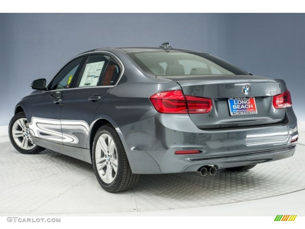 2018 3 Series 330i Sedan - Mineral Grey Metallic / Black photo #4
