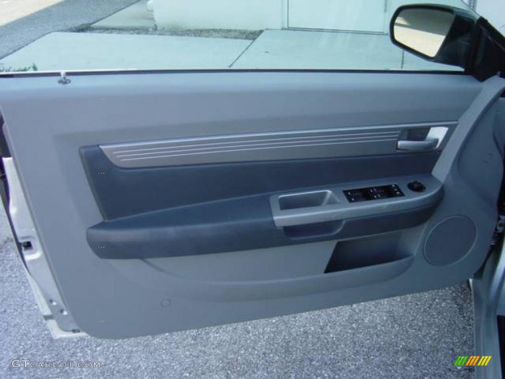 2008 Sebring LX Convertible - Bright Silver Metallic / Dark Slate Gray/Light Slate Gray photo #23