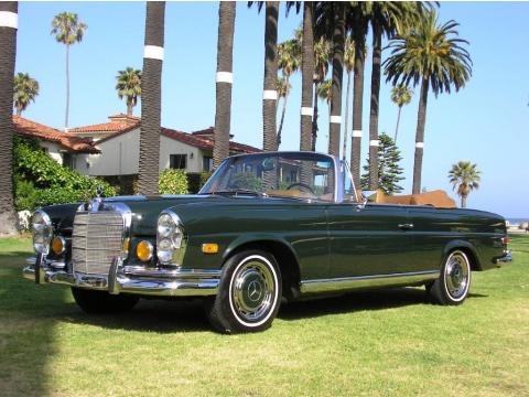1969 Mercedes-Benz S Class 280SE Cabriolet Data, Info and Specs