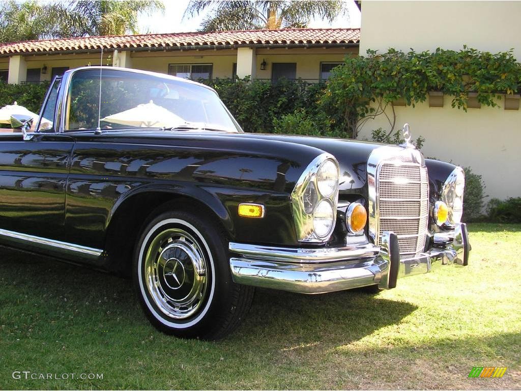 1969 S Class 280SE Cabriolet - Green / Palomino photo #19