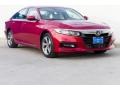 2018 Radiant Red Metallic Honda Accord EX-L Sedan  photo #1